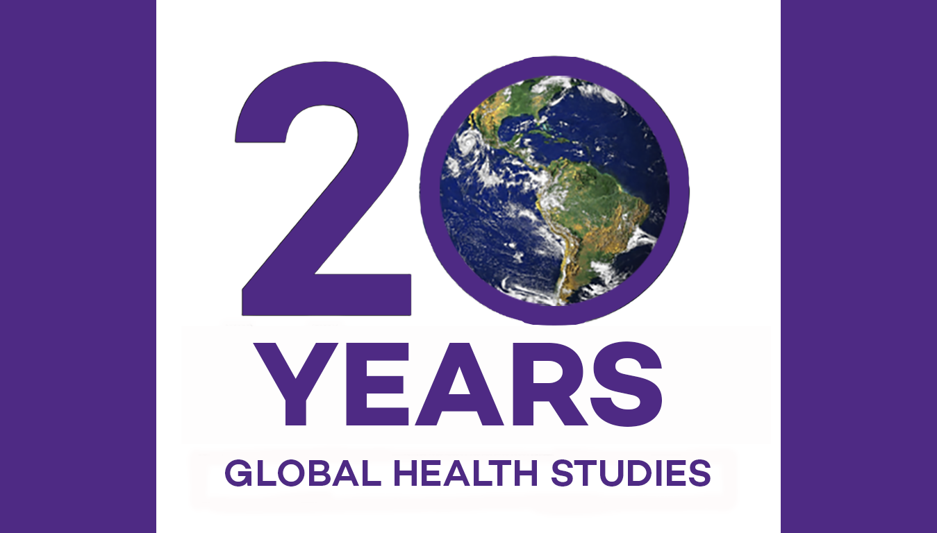 Global Health Studies twentieth anniversary logo